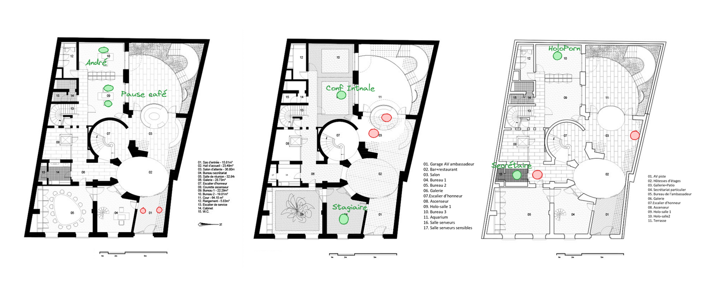 Plan de l&rsquo;ambassade